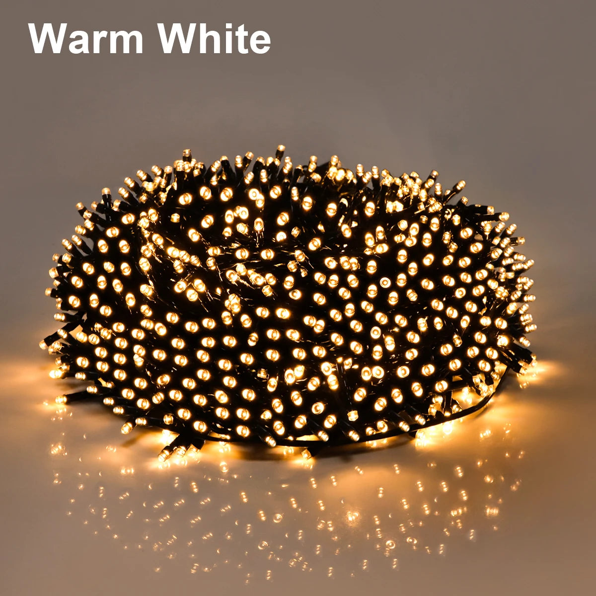 Christmas Outdoor Garden LED String Light 24V Xmas Tree Fairy Lights Waterproof Garland Lamp For Courtyard Holiday Party Decor