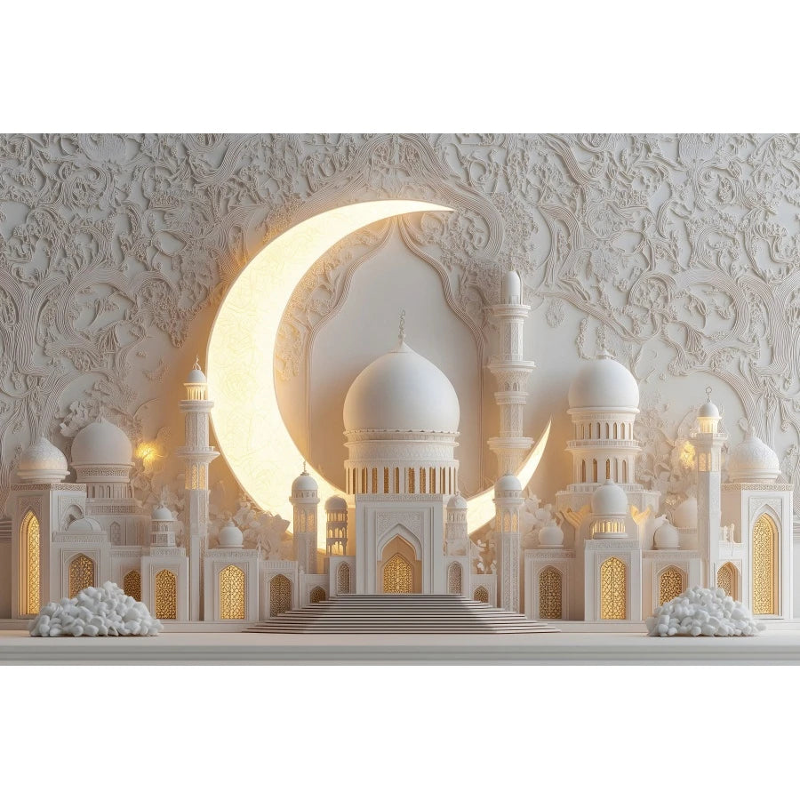 Ramadan Decorations Backdrops Moon Star Castle Islamic Muslim Eid Party Religious Celebration Portrait Photography Backgrounds