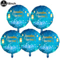 Gold Star Crescent Moon Lantern Ramadan Garland EID Decoration Happy Ramadan Mubarak Party Decor Islamic Nights Party Supplies