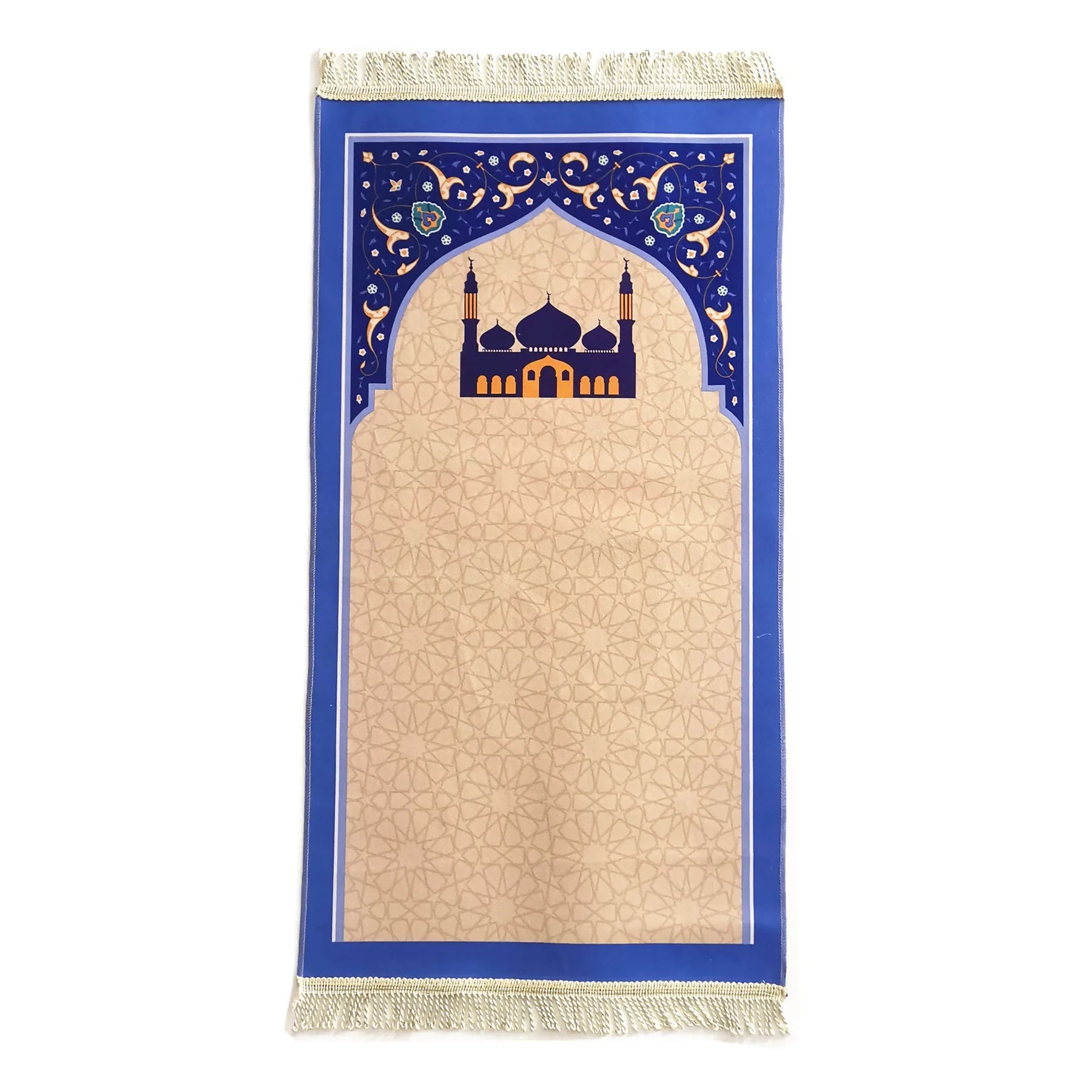 Muslim Children Prayer Rugs Islamic Kids Hajji Gift Mat Janamaz Sejadah