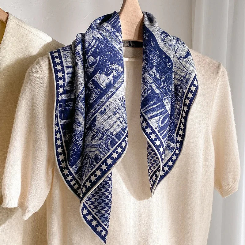 Scarf for Women Shawls Wraps Foulard Scarves Pashmina Female Hijab Bandana Bufanda New Kerchief