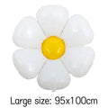 10/1PCS White Daisy Flower Balloon Multi Size Sunflower Foil Balloons Helium Ball Children Birthday Party Baby Shower Decoration