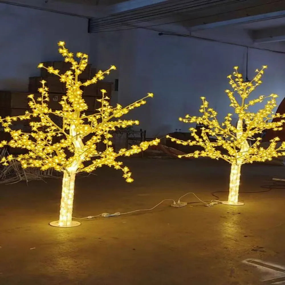 Cherry Blossom LED Christmas Tree Lights – 1.5m / 5ft Indoor & Outdoor Decorative Lighting