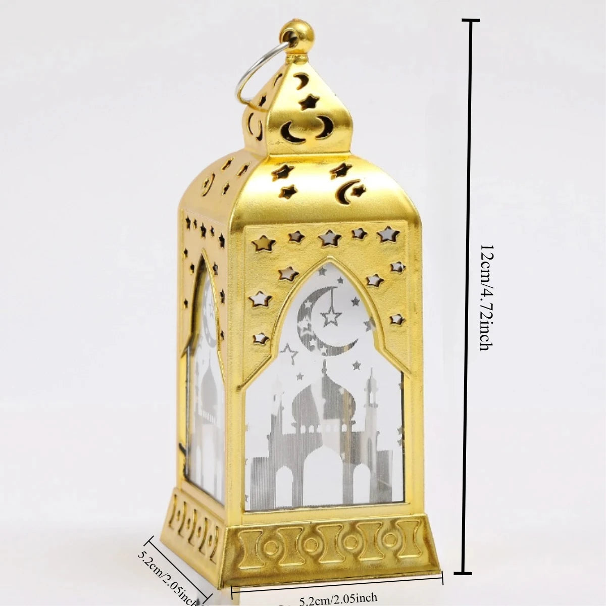 Ramadan Decoration Moon Star LED Lantern Light EID Mubarak Decorations for Home Islamic Muslim Festival Party 2026 Eid Supplies