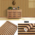 Grid Stripes Peel and Stick Wallpaper Self Adhesive Wall Stickers Wallpapers Home Decor PVC Room Decoration 45cm Sticker