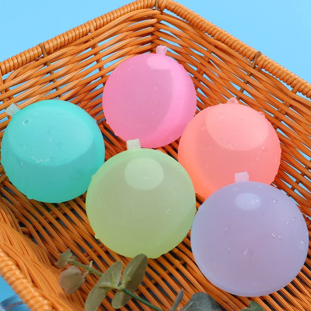 10-30Pcs Reusable Water Balloons Water Ball for Kids Outdoor Activities, Kids Pool Beach Bath Toys Water Bomb for Summer Games