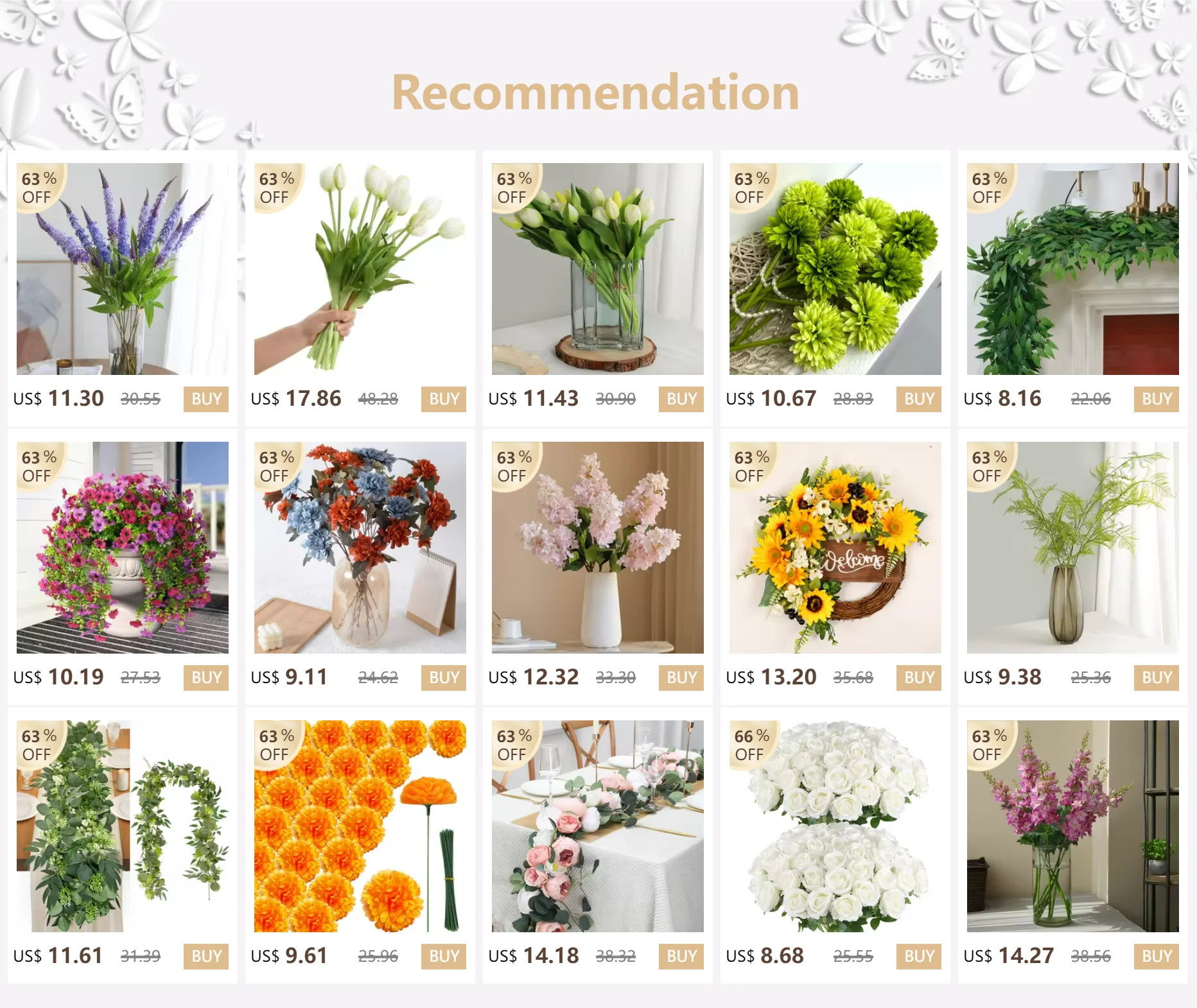 YeeNanee Vibrant Wild Flowers Spring Wreaths for Front Door Artificial Daisy Tulip Lambs Ear Summer Wreath Home Wall Decoration