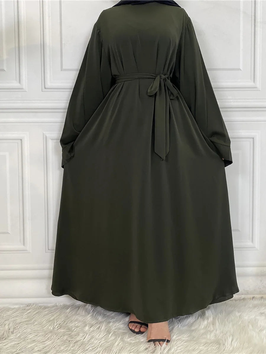 Modest Abaya Ramadan Musulman De Mode Maxi Robe Turkey Kaftan Islamic Clothing Muslim For Women Hijab Dress Caftan Vestidos