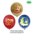 Ramadan Eid Mubarak Balloons Decorations Banner Moon Balloon Muslim Islamic Ramadan Mubarak Eid Al-fitr Party Supplies