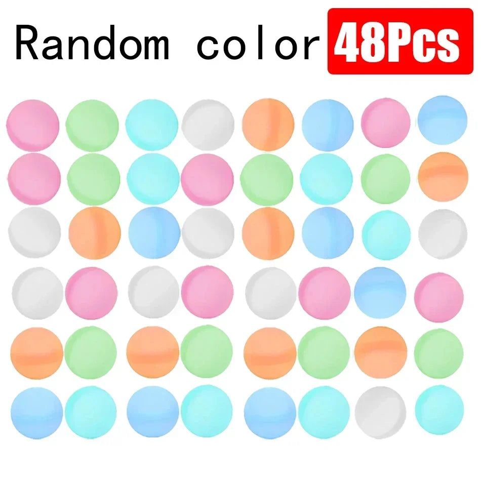 Reusable Water Balloons Toys Quick Fill Self Sealing Water Bomb for Summer Games Children's Adults Outdoor Activities Toy Gifts
