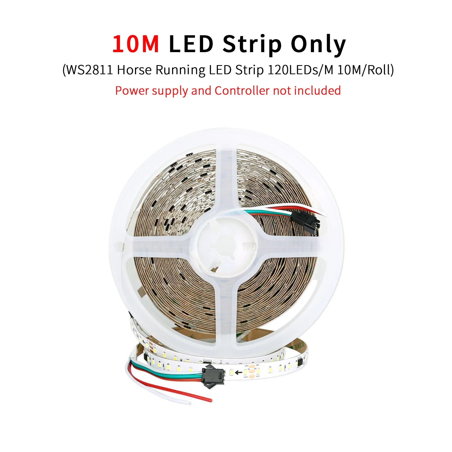 10m WS2811 Running Water Flowing LED Strip Light SMD2835 Horse Race Pixel Addressable Flexible Linear Lamp Set 120LEDs/m DC24V