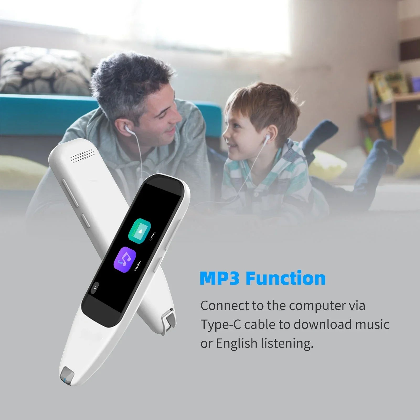 2024 Digital Quran Read Pen with Portuguese English Kazakh Translation OCR Scanner