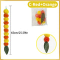5-50 PCS Marigold Garland Wedding Marigold Flower Garlands for Prayer Fest Calendula Garland Indian Decor Garlands Wedding
