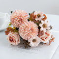 Simulated silk chrysanthemum roses, weddings, Valentine's Day, Eid al Fitr, Mother's Day, home decor, outdoor garden accessories