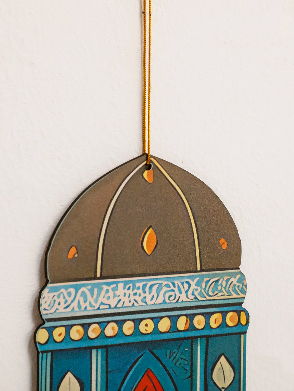 Islamic Ramadan Wall Decor Moon Star Lantern Tassel Ornament for Eid Mubarak Kareem Muslim Festival Home Hanging Decoration Gift