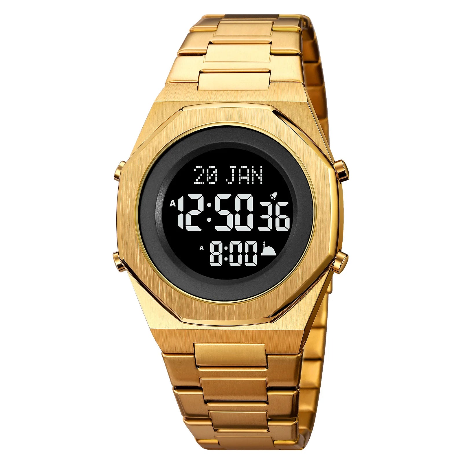 Muslim Qibla Direction Instruct Watch Men Women Prayer Multifunctional Worship Watches Luxury Male Original Wristwatch