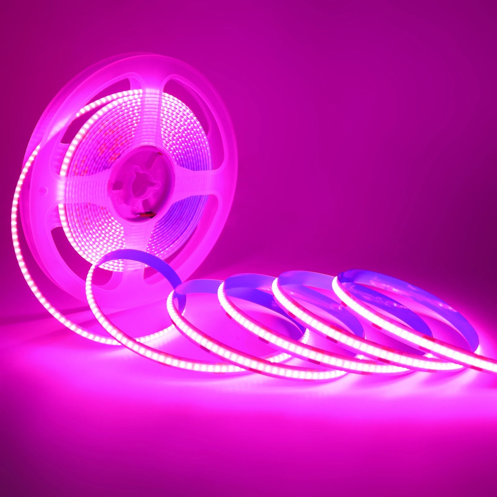 1M-5M USB COB LED Strip Light 5V 320leds/M COB Light Tape TV Mirror Backlight Kitchen Room Night Lighting Red/Blue/Green/White