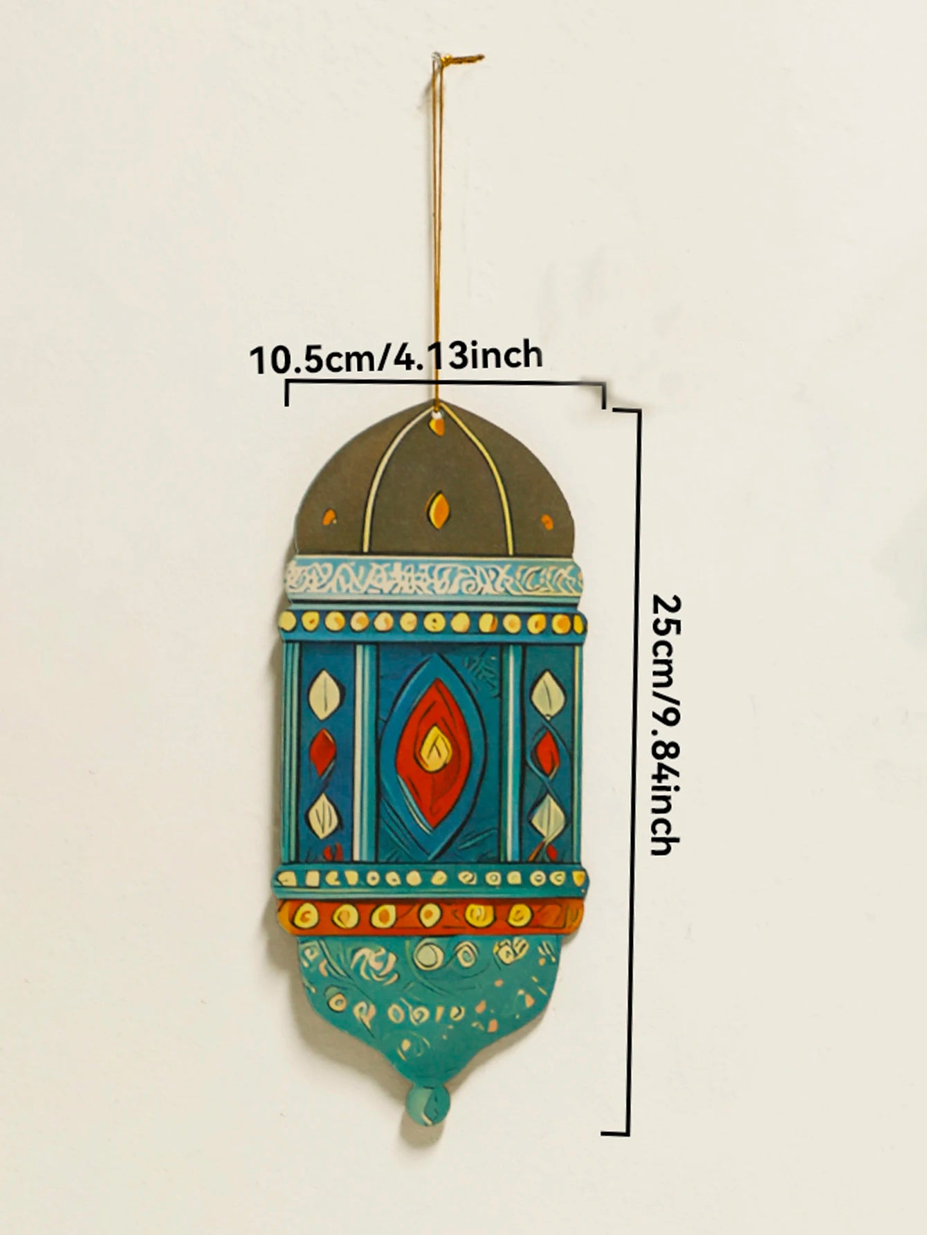Islamic Ramadan Wall Decor Moon Star Lantern Tassel Ornament for Eid Mubarak Kareem Muslim Festival Home Hanging Decoration Gift