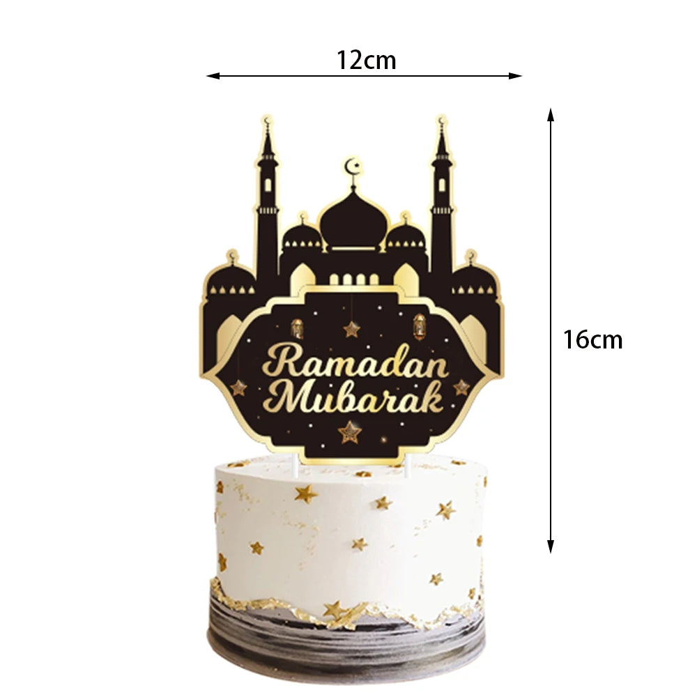 Eid Mubarak Banners Ramadan Mubarak Kareem Decorations Hanging Swirls Streamer Moon Star Party Decor lslam Muslim Party Supplies