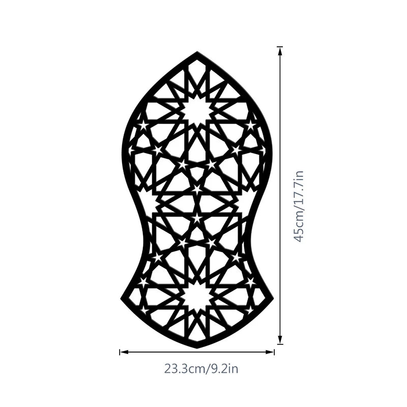 2026 Ramadan Wall Decorations DIY Festival Background Decorations Foam Board Mubarak Eid Party Supplies Eid Al Fitr Decoration