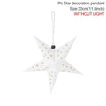 30/45/60cm Hollow Out Star Hanging Pendant Eid Mubarak Decoration Islam Muslim Light Paper Lantern Star Home Party Ramadan Decor