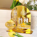 Acrylic Ramadan Countdown Calendar with Base Mubarak Islam Advent Gifts Ramadan Home Desktop Decora Countdown Numbers Calendar
