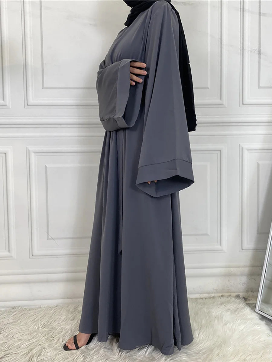 Modest Abaya Ramadan Musulman De Mode Maxi Robe Turkey Kaftan Islamic Clothing Muslim For Women Hijab Dress Caftan Vestidos