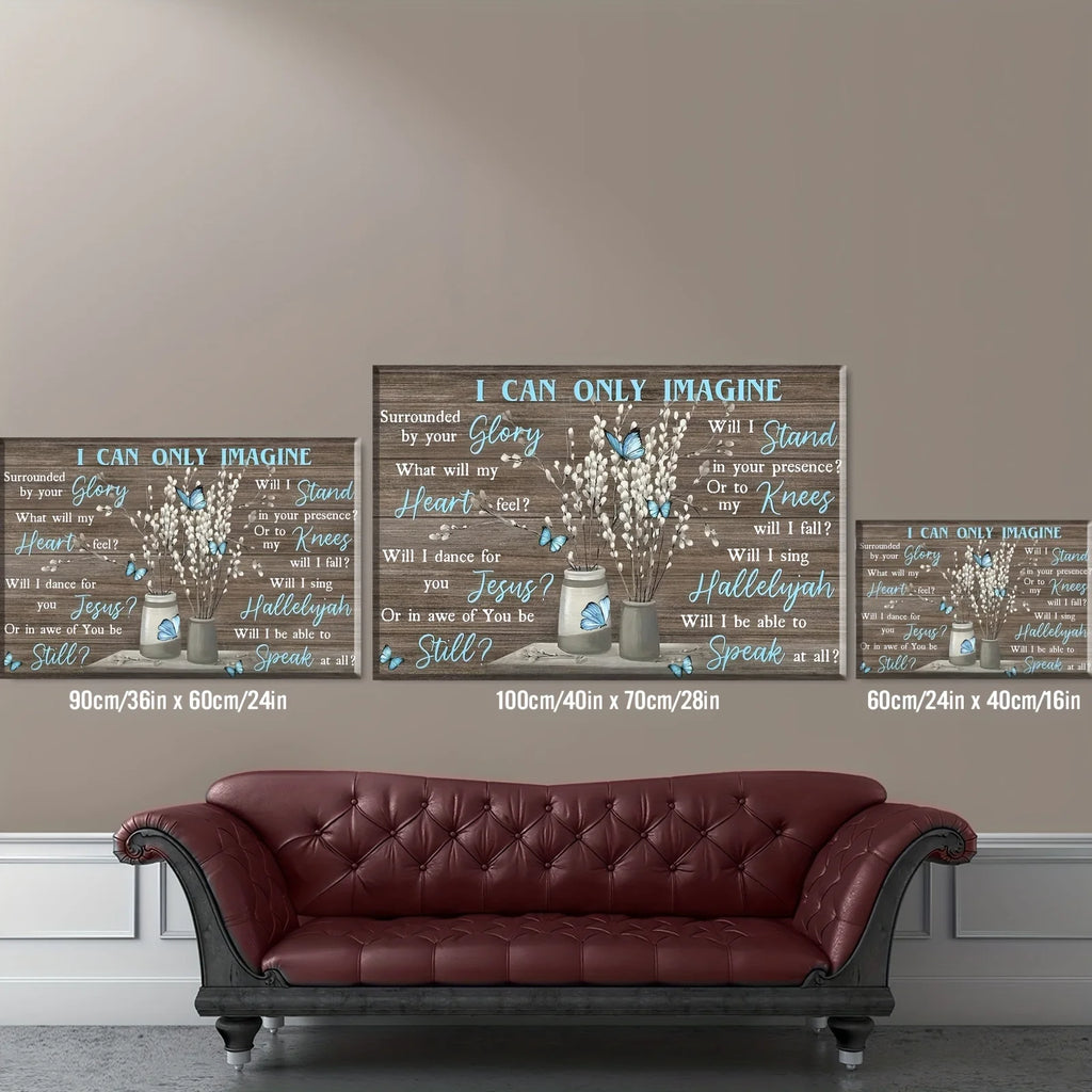 Islamic Wall Art Quran Prints Arabic Calligraphy Canvas Muslim Poster with Allah God Quotes for Bedroom Home Decor