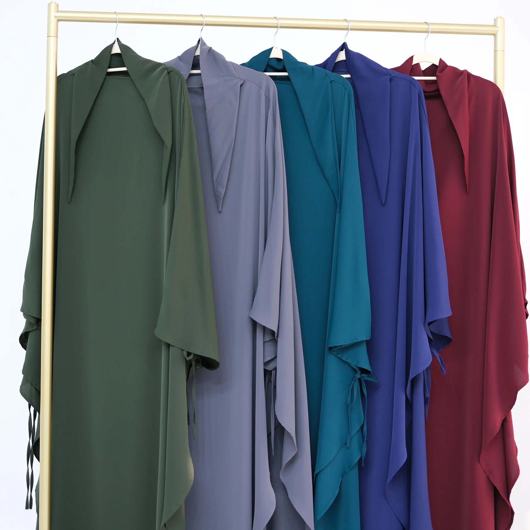 Muslim Long Khimar Headscarf Hijab for Women Abaya Praying Turban Scarf Headscarfs Long Scarves Head Wrap Shawl Femme Headdress
