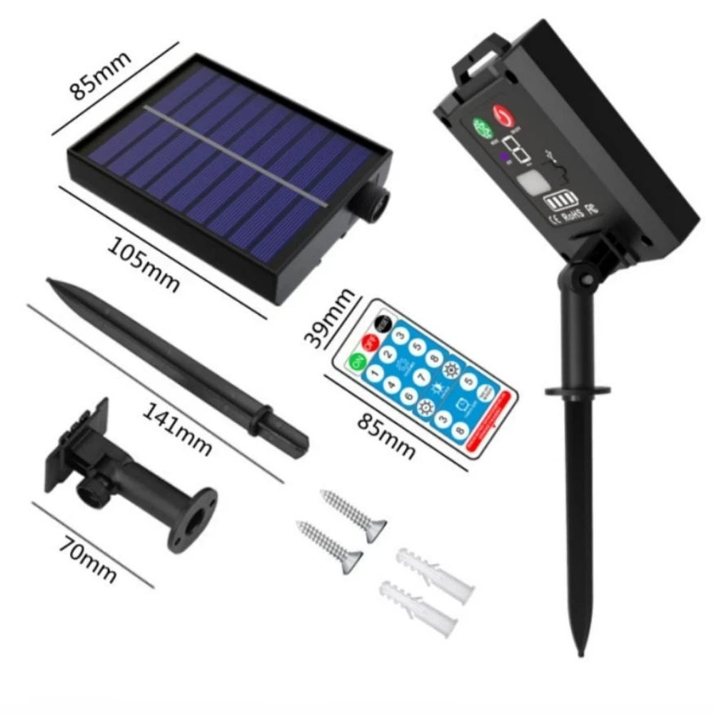 5V Solar LED Stripe Outdoor IP65 Waterproof String Lamp Garden Decoration Street Garland 8 Modes Fairy Lights