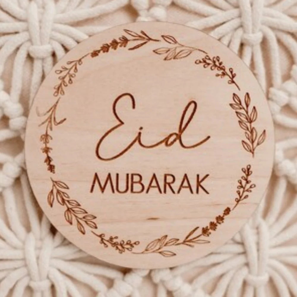 Baby Milestone EID MUBARAK Shooting Baby Bump Newborn My First Ramadan Eid Mubarak Photo Props Newborn New Parent Gift Ideas