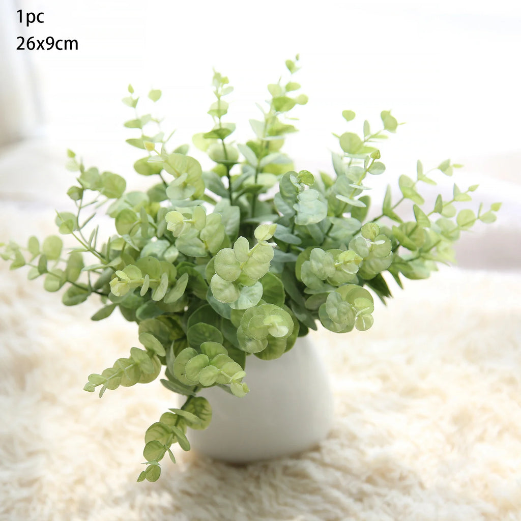 DIY Eid Mubarak Wreaths with Artificial Flower Leaves for Ramadan Kareem Islam Party Decoration Muslim Home Wall/Door Decor