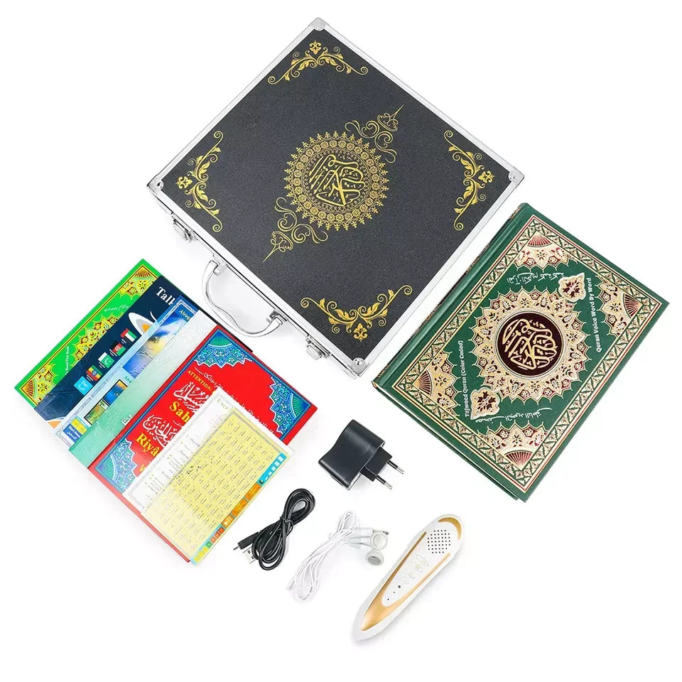 Digital Quran Read Pen MP3 Player Word by Word with Multiple Translations Muslim Gift