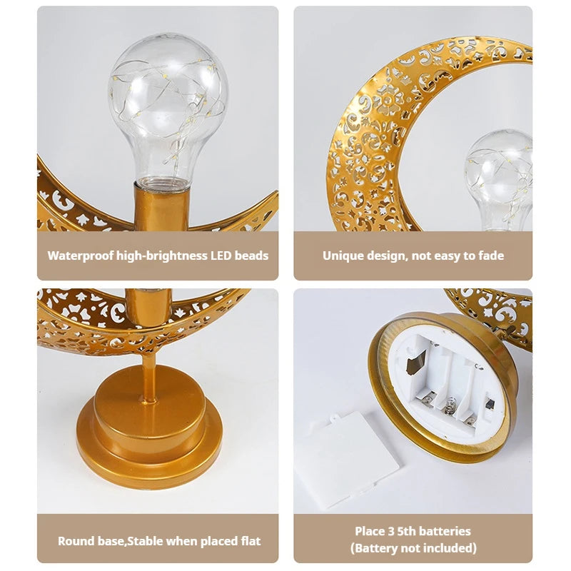 Ramadan Decoration 2026 Ramadan Light Desk Accessories Ied Mubarak Party Decorations Islamic Muslim Light Gifts