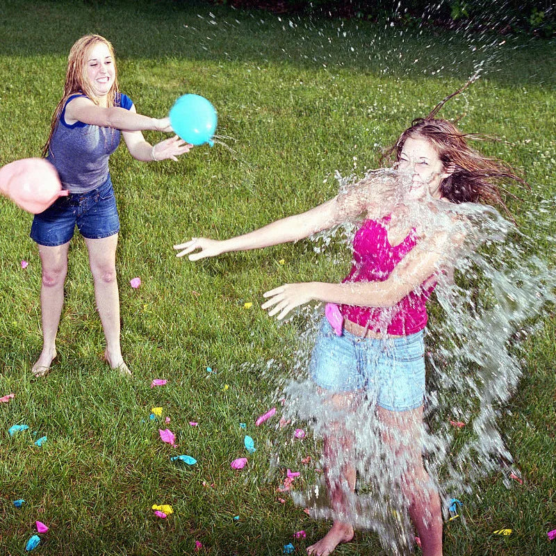 111pcs Water Balloons Refill Package Funny Summer Outdoor Toy Water Balloon Bombs Summer Novelty Gag Toys For Children