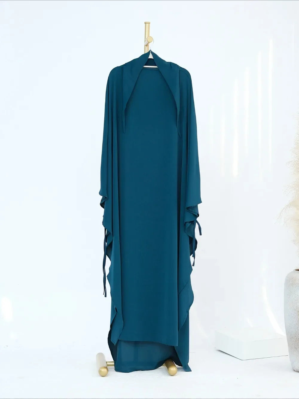 Muslim Long Khimar Headscarf Hijab for Women Abaya Praying Turban Scarf Headscarfs Long Scarves Head Wrap Shawl Femme Headdress