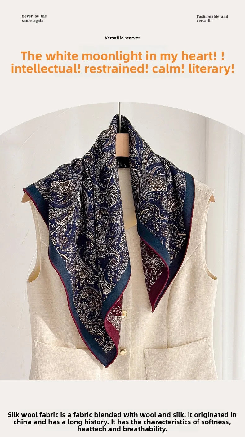 Scarf for Women Shawls Wraps Foulard Scarves Pashmina Female Hijab Bandana Bufanda New Kerchief