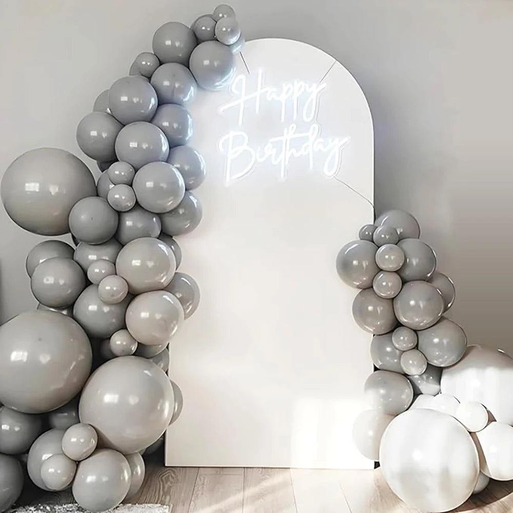 Pastel Pink Blue Balloons Black White Red Balloon Birthday Party Baby Shower Wedding Gender Reveal Birrthday Party Decoration