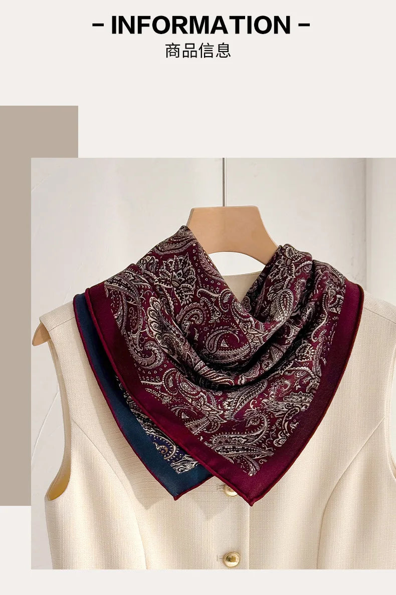 Scarf for Women Shawls Wraps Foulard Scarves Pashmina Female Hijab Bandana Bufanda New Kerchief