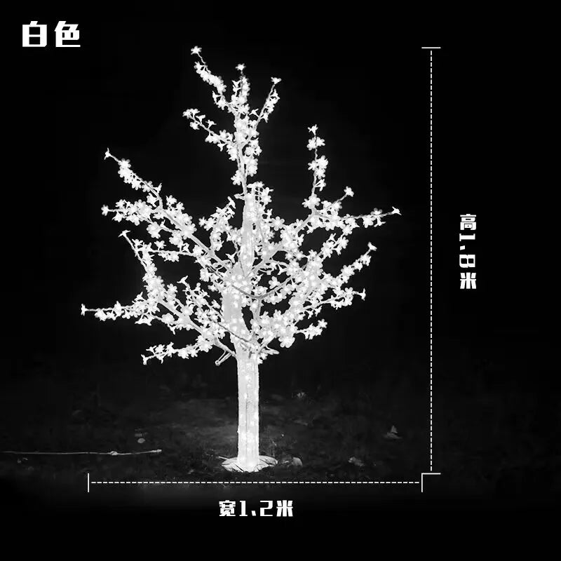 Cherry Blossom LED Christmas Tree Lights – 1.5m / 5ft Indoor & Outdoor Decorative Lighting