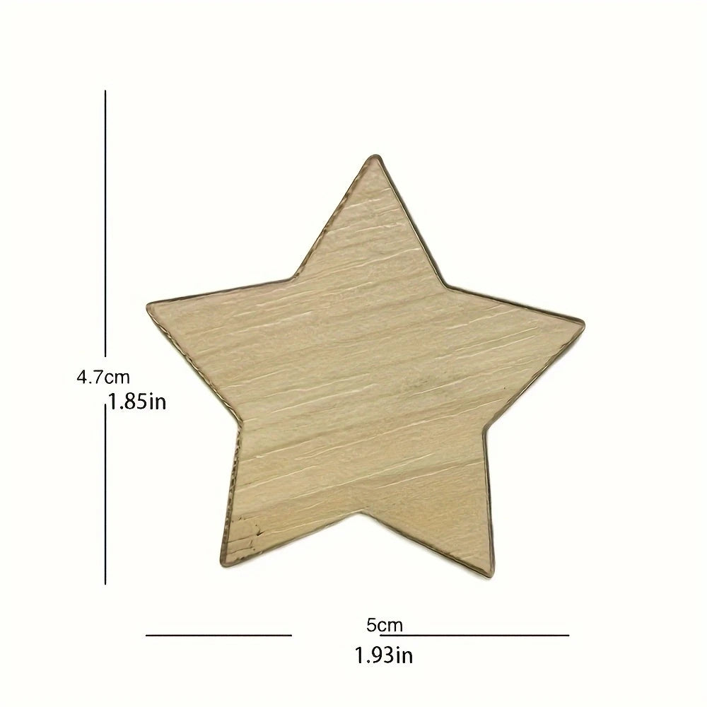 Simple Wooden Wall Decoration Hot Air Balloons Sun Moon Stars Heart-shaped Wall Ornaments Warm Sweet Children's Rooms
