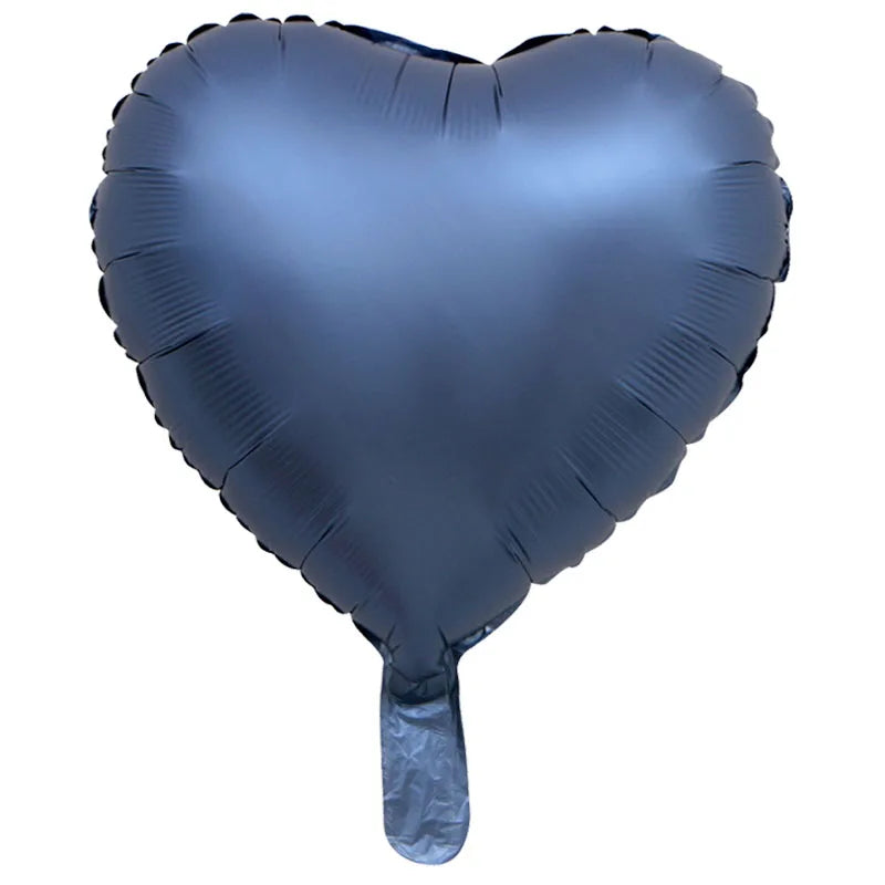 10/5/3Pcs Cream Heart Foil Balloons 18inch Multi Pink Beige Heart Helium Balloons for Wedding Birthday Party Decorations Globos