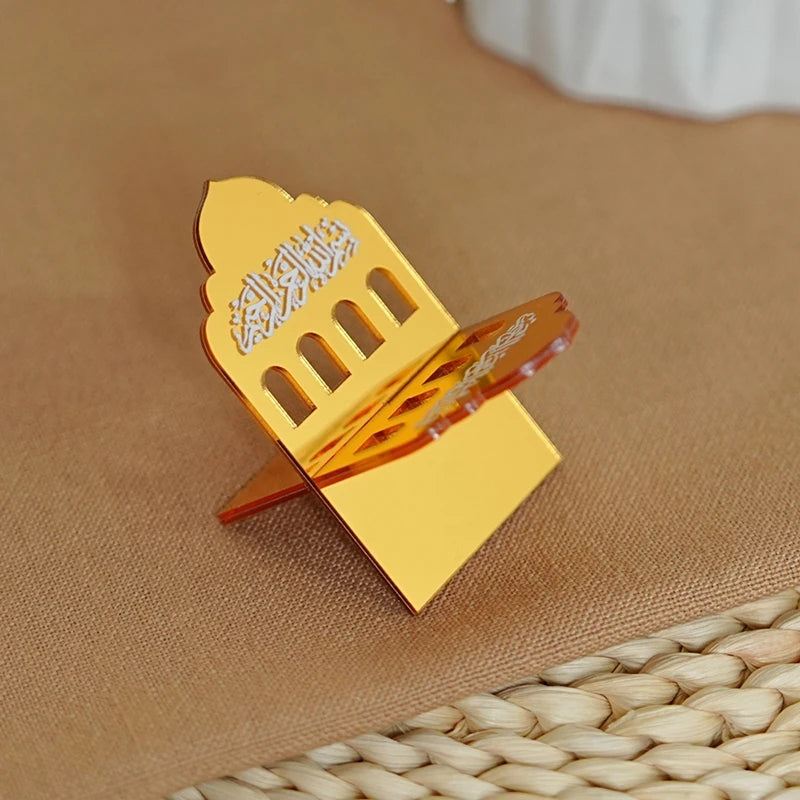 Ramadan Festival Calendar Eid Mubarak Party Wall Decorations Eid Al-Fitr Eid Al-Adha Window Stickers Islamic Festive Decor