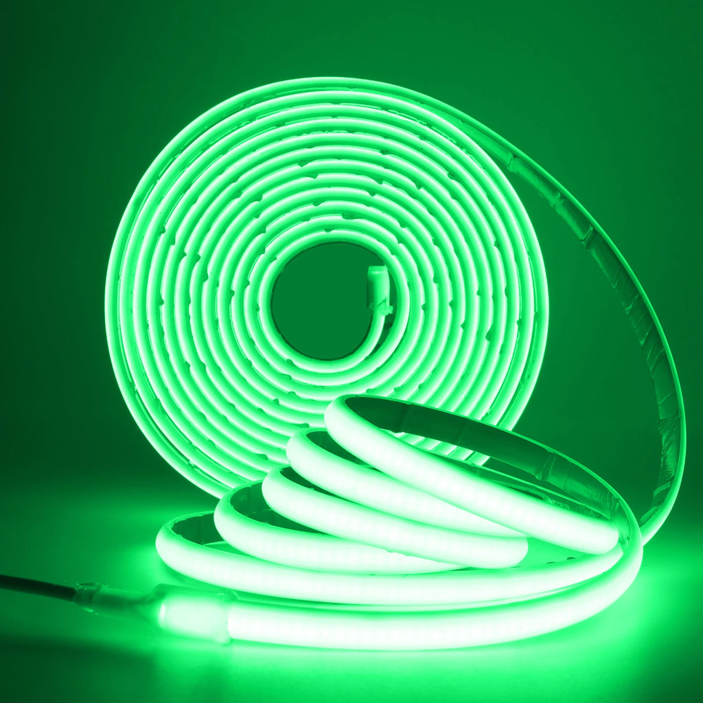 IP68 Waterproof COB LED Strip Light DC 12V 24V 320LEDs/m Red Blue Green White Linear Flexible Neon Lights for Room Garden Decor