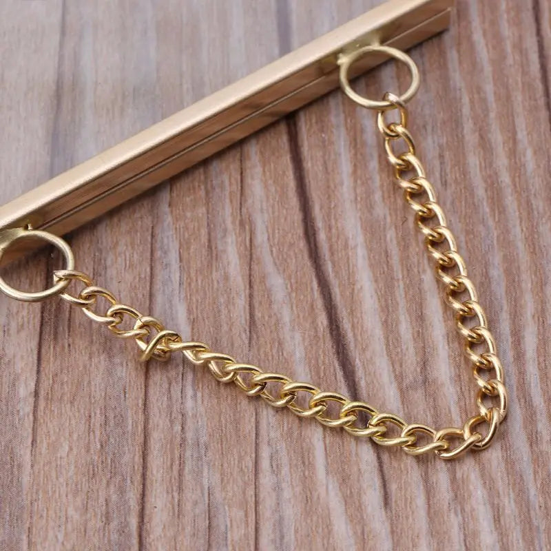 Creative DIY Chain Retro Metal Photo Picture Frame, High Translucent Glass Folder, Flower & Plant Display Holder