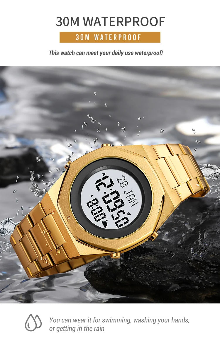 Muslim Qibla Direction Instruct Watch Men Women Prayer Multifunctional Worship Watches Luxury Male Original Wristwatch