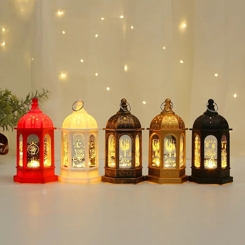 Ramadan Decoration 2026 LED Star Moon Candlestick Lamp Islamic Muslim Eid Mubarak for Ramadan Kareem Home Decor Lamp Party Gifts