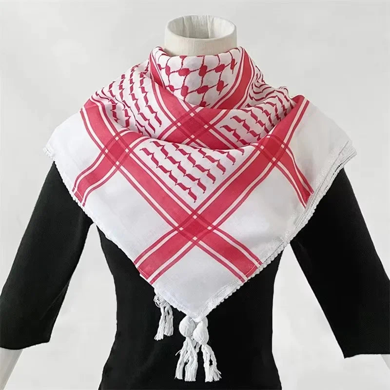 New Arab Men's and Women's Headscarf Jacquard Arafat UAE Dubai Scarf Middle East Saudi Arabia