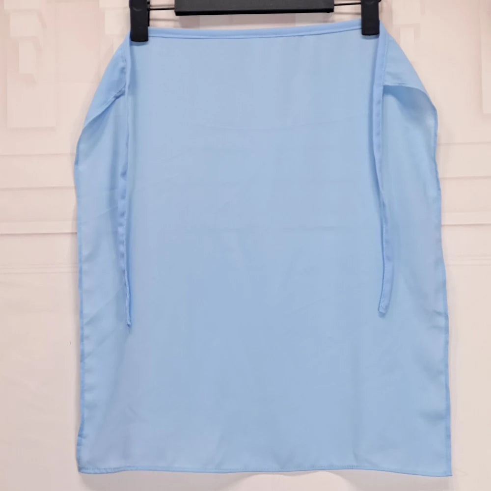 Baby Blue Breathable Veil for Women Fashion Ladies Muslim Headscarves Veils Gift Party Casual Wholesale