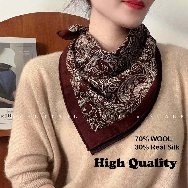 Scarf for Women Shawls Wraps Foulard Scarves Pashmina Female Hijab Bandana Bufanda New Kerchief